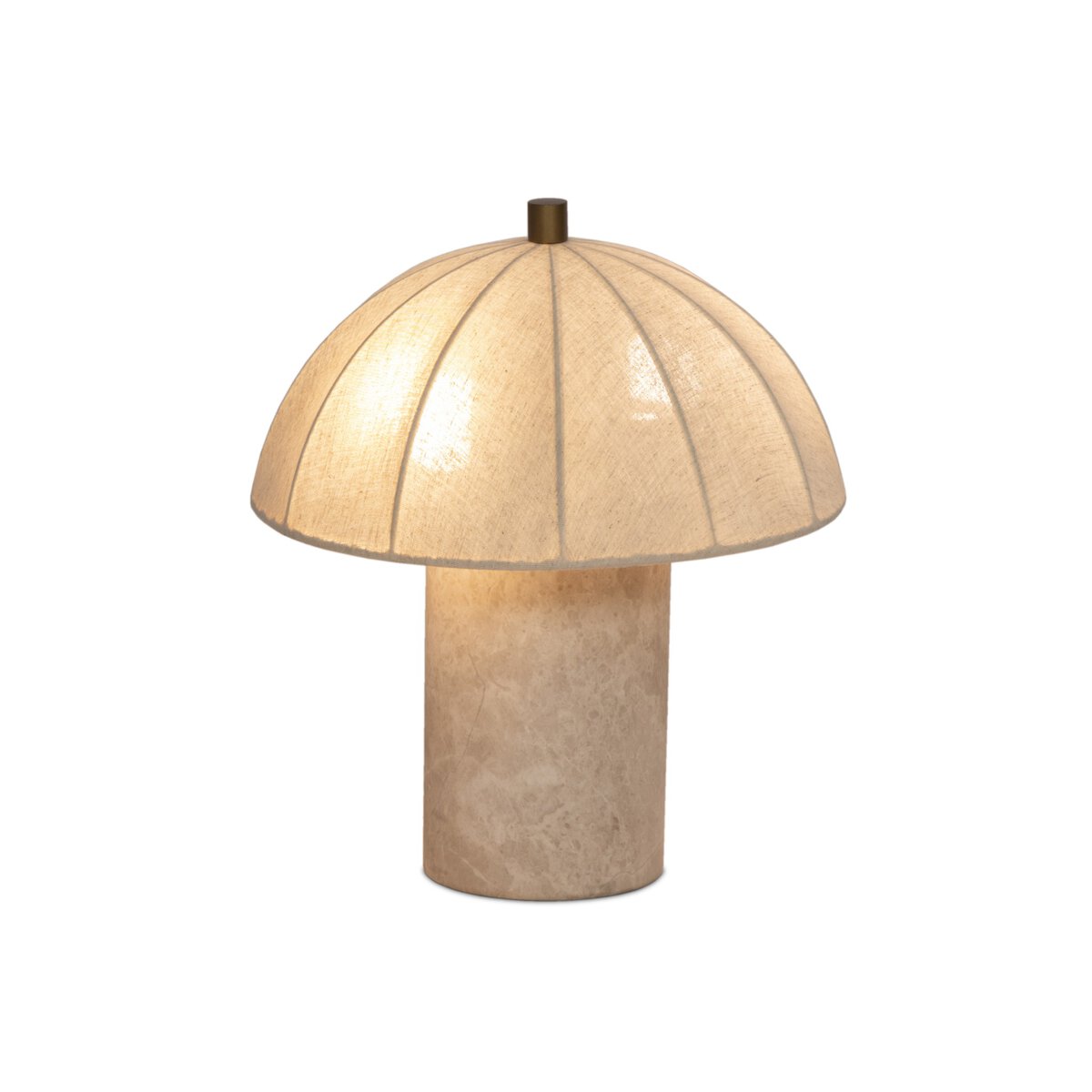 Lampada in ceramica di ontano