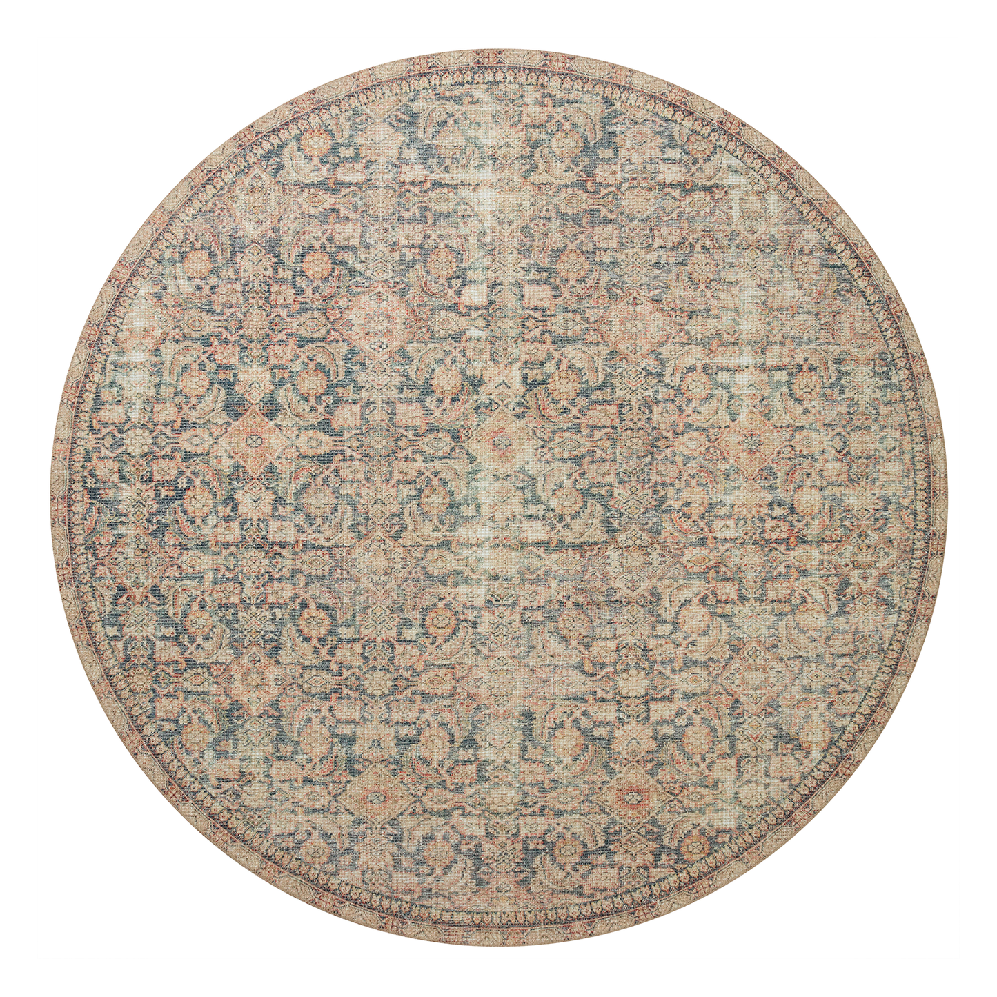 Tappeto Joey, blu navy/multicolore