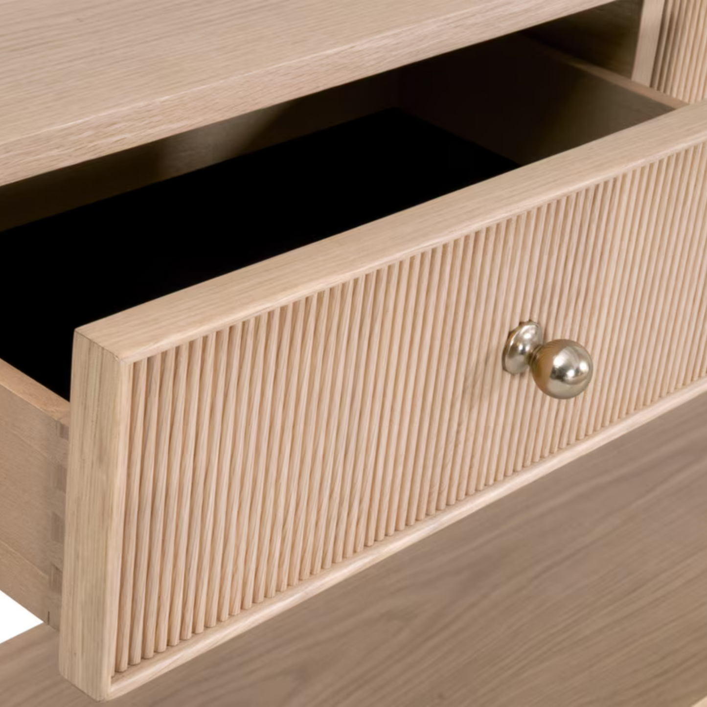 Tavolo consolle Rowan a 3 cassetti