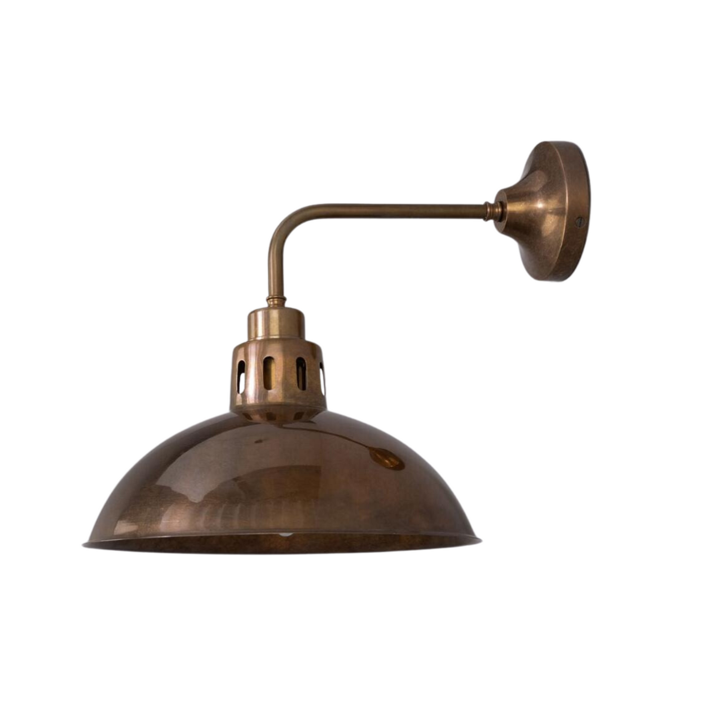 Vendo applique da parete in ottone industriale