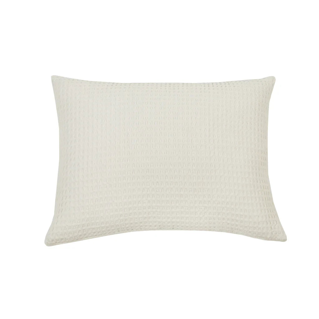 Collezione di coperte Zuma di Pom Pom at Home, crema