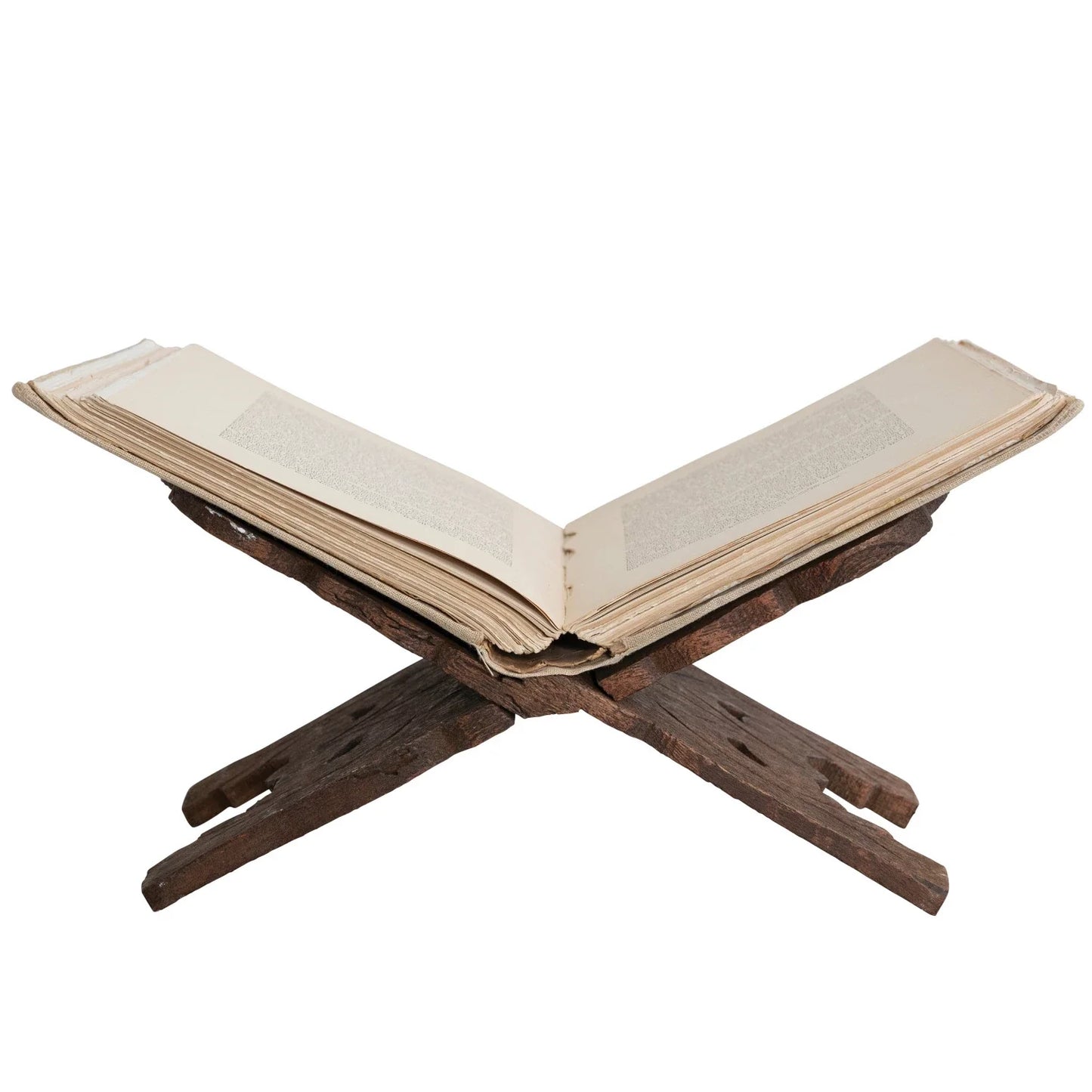 Porta libri in legno di recupero Vancel