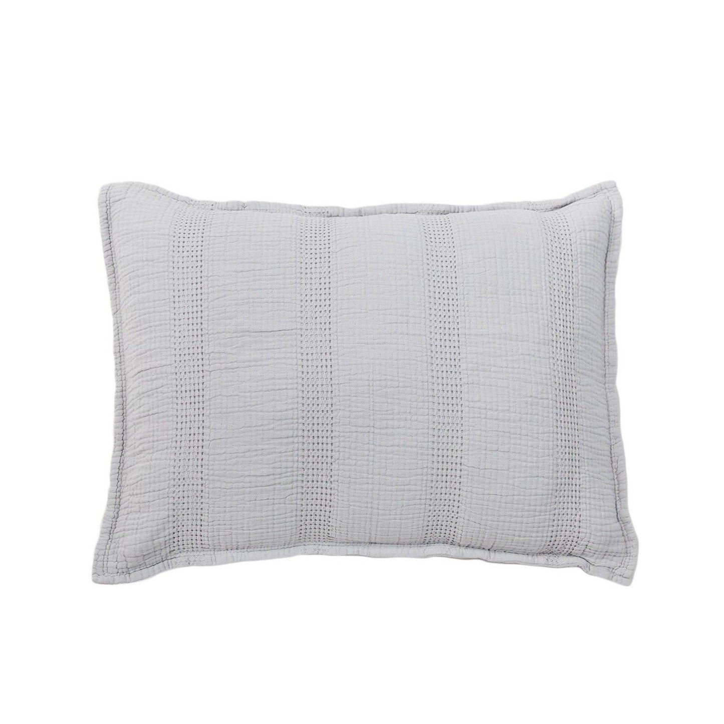 Collezione Nantucket Matelasse di Pom Pom at Home, grigio