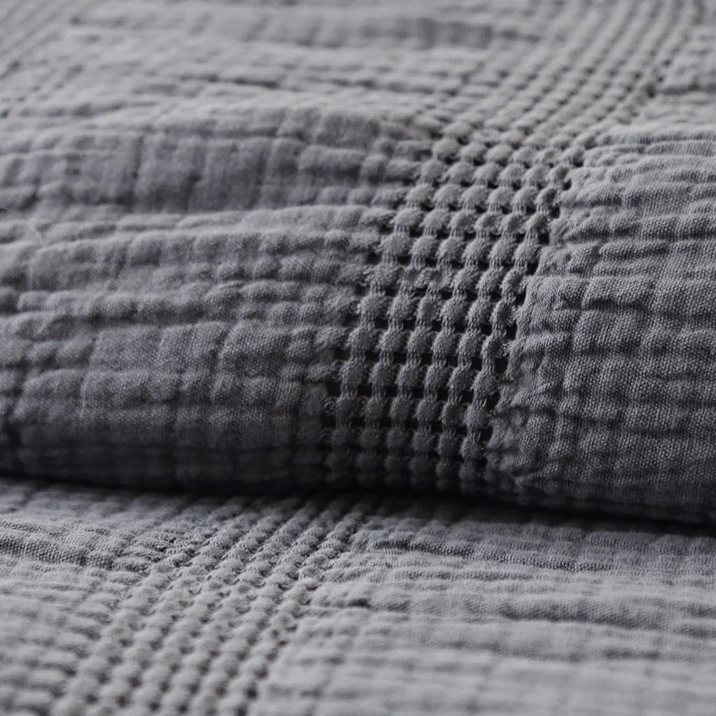Collezione Nantucket Matelasse di Pom Pom at Home, Midnight