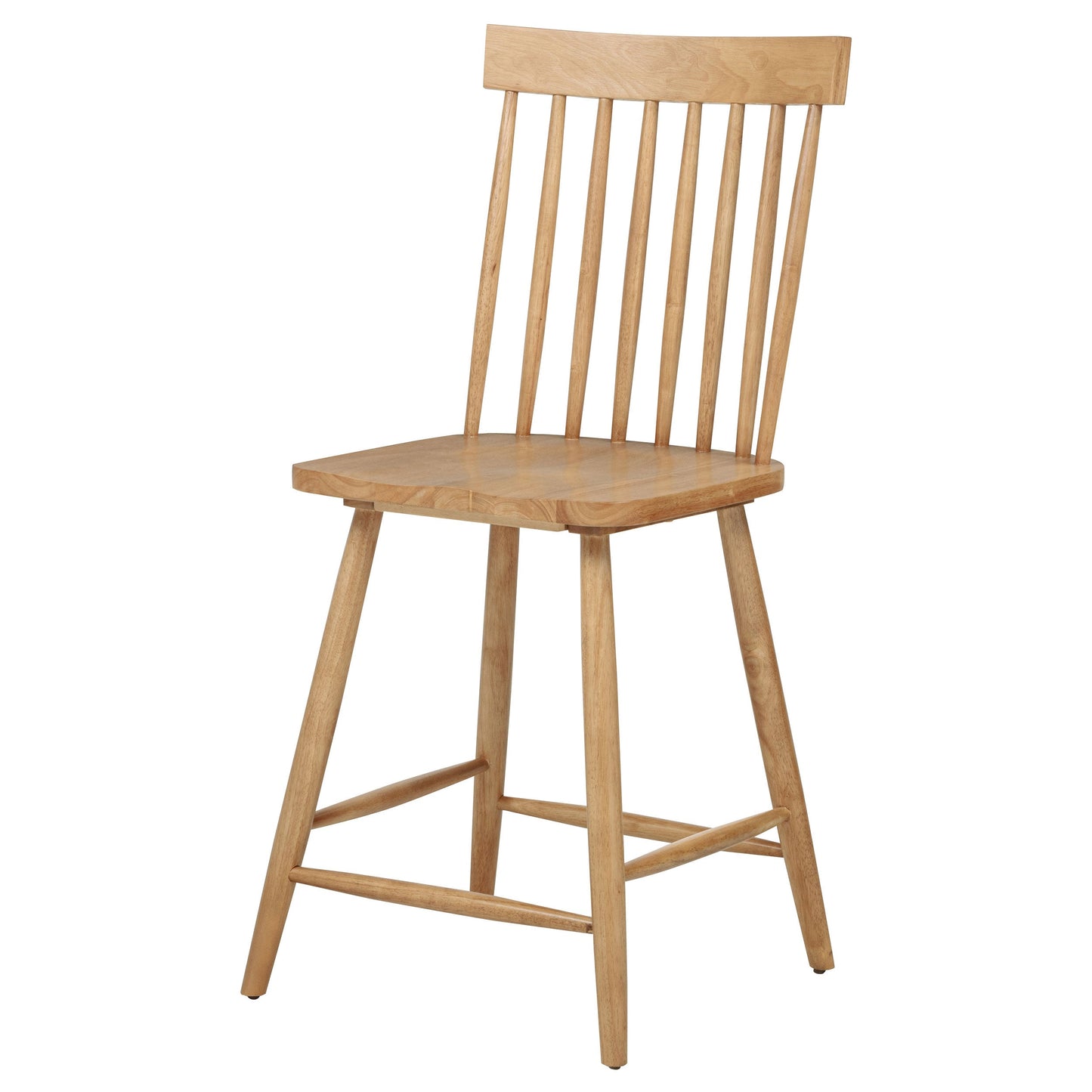 Chaise de salle à manger hauteur comptoir Andrews Windsor en frêne clair