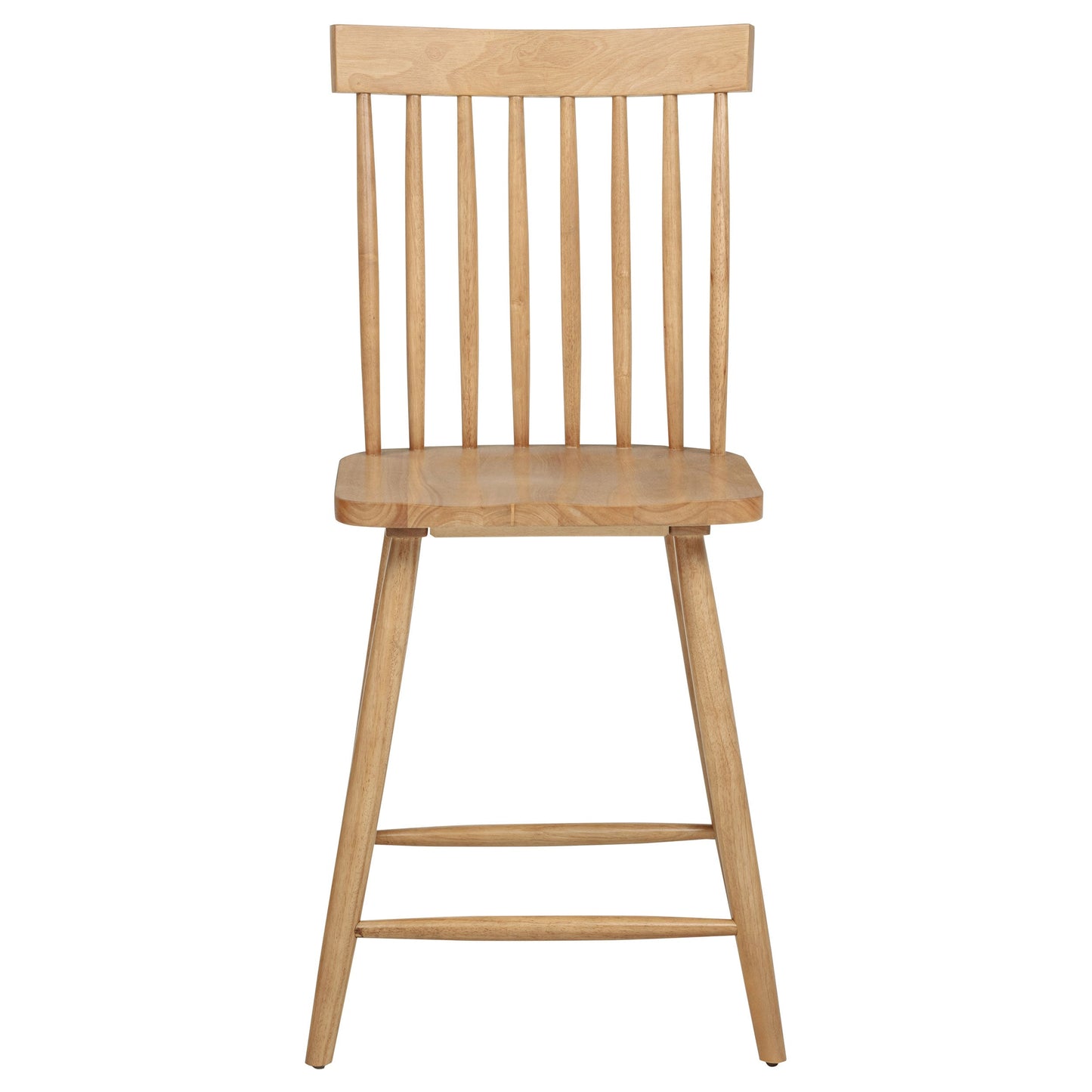 Chaise de salle à manger hauteur comptoir Andrews Windsor en frêne clair