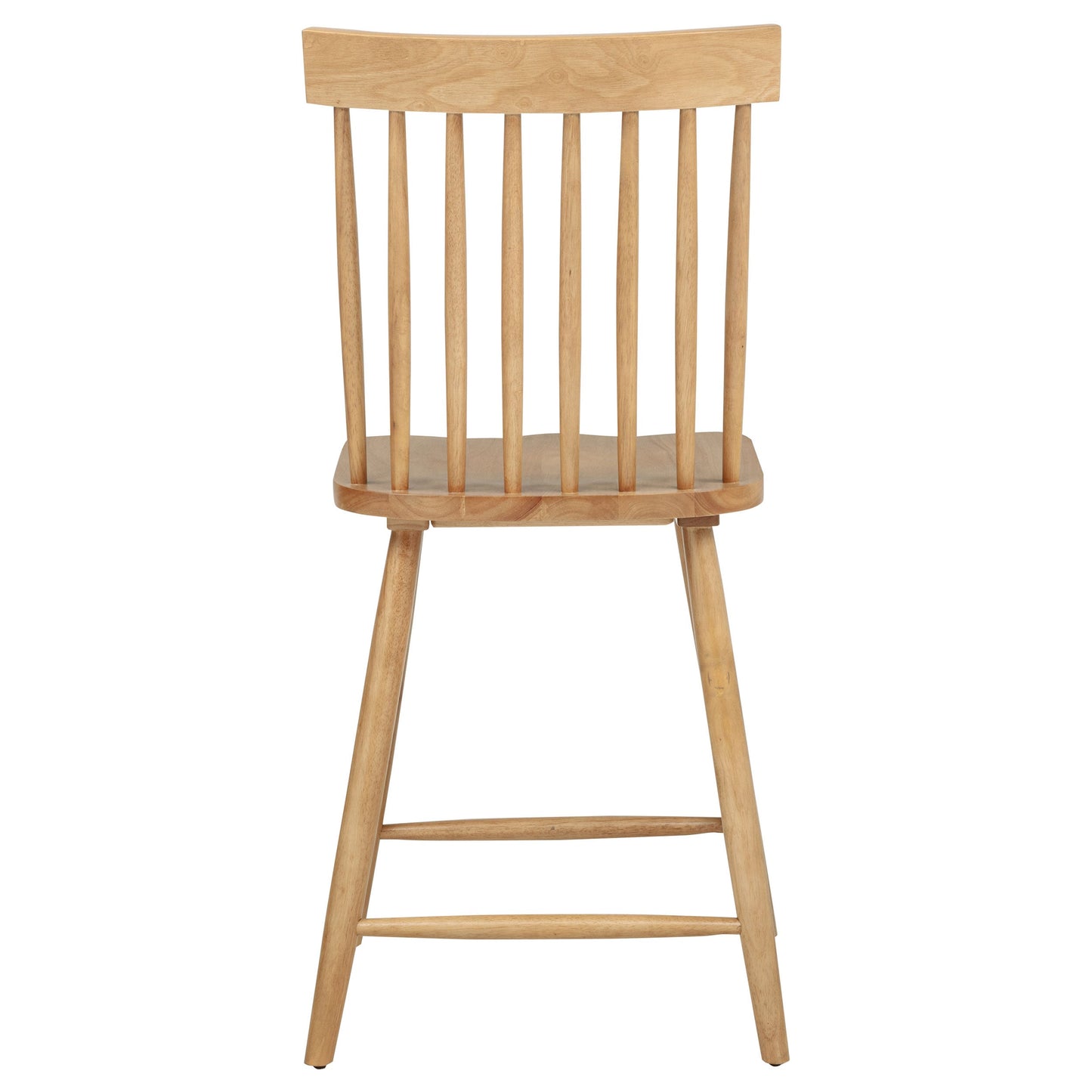 Chaise de salle à manger hauteur comptoir Andrews Windsor en frêne clair