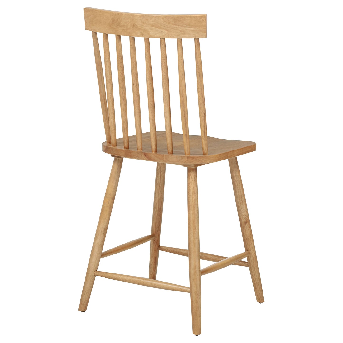 Chaise de salle à manger hauteur comptoir Andrews Windsor en frêne clair