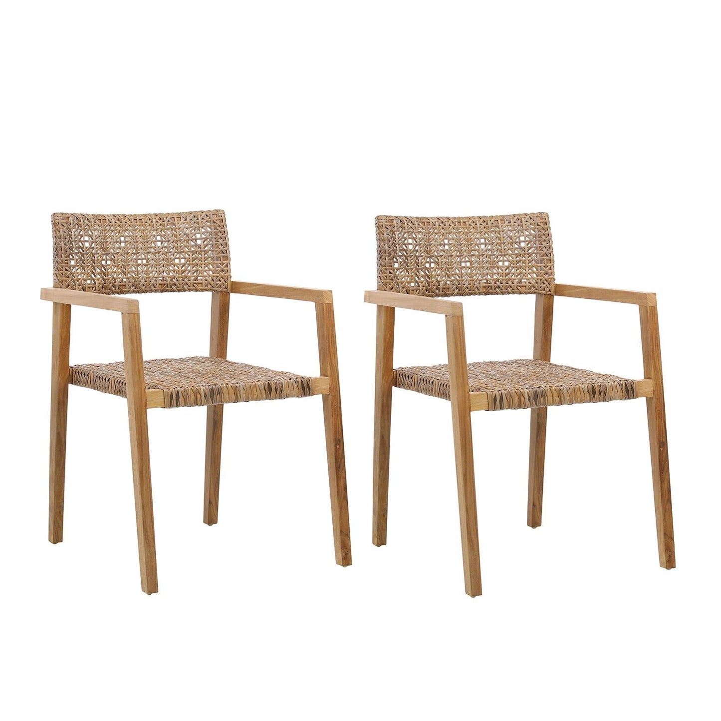 Sedie da pranzo Tybee: set da 2