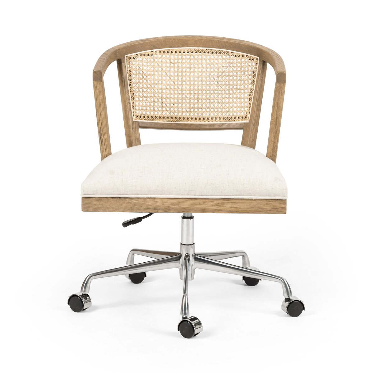 Sedia da scrivania Loren, rovere miele chiaro