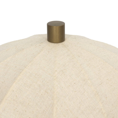 Lampada in ceramica di ontano