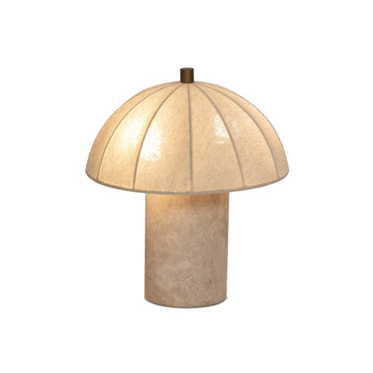 Lampada in ceramica di ontano