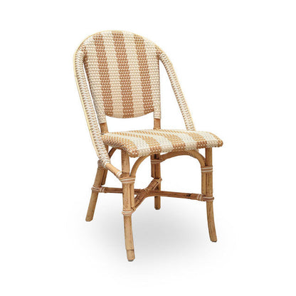 Sedia laterale Isla Stripe