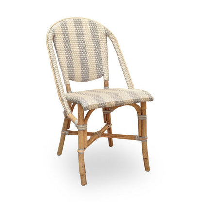 Sedia laterale Isla Stripe
