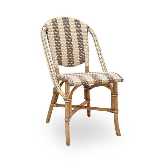 Sedia laterale Isla Stripe