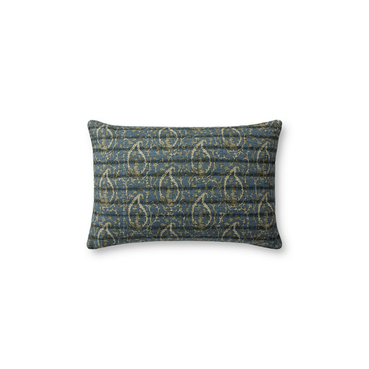 Cuscino Stoffer - Blu / Verde