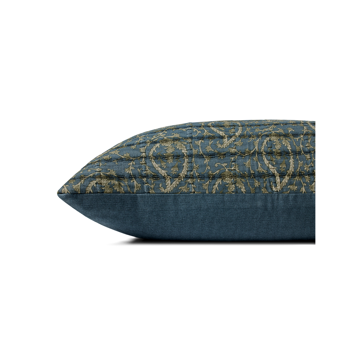 Cuscino Stoffer - Blu / Verde