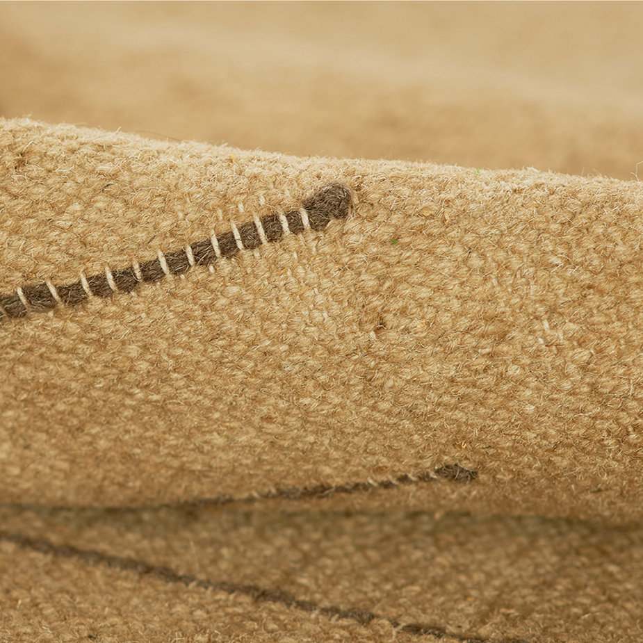 Tappeto tessuto a mano Pure Salt x Momeni Corfu Beige