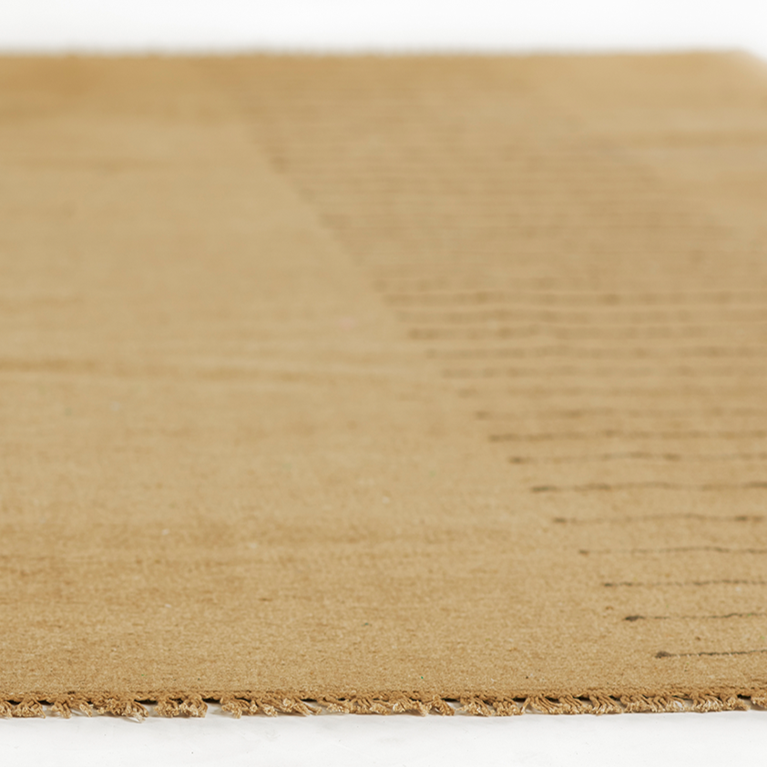 Tappeto tessuto a mano Pure Salt x Momeni Corfu Beige
