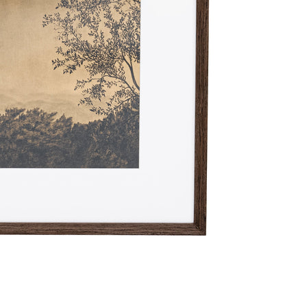 Attraverso gli alberi V di Tenaya Wickstrand, 19 x 23, cornice Espresso
