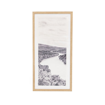Reverie I di Tenaya Wickstrand, 15,5 x 31, cornice in rovere bianco
