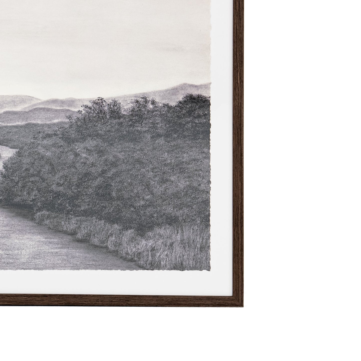 Cloaked di Tenaya Wickstrand, 35 x 26, cornice Espresso
