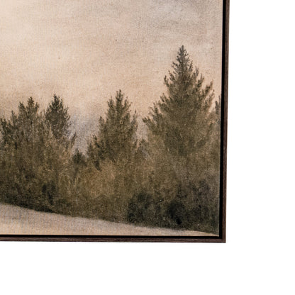 Of The Woods di Tenaya Wickstrand, 41 x 26,5, cornice galleggiante Espresso