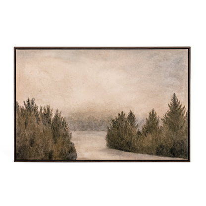 Of The Woods di Tenaya Wickstrand, 41 x 26,5, cornice galleggiante Espresso