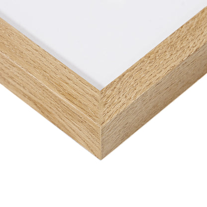 Wayback VI di Tenaya Wickstrand, 17 x 15, cornice in rovere bianco