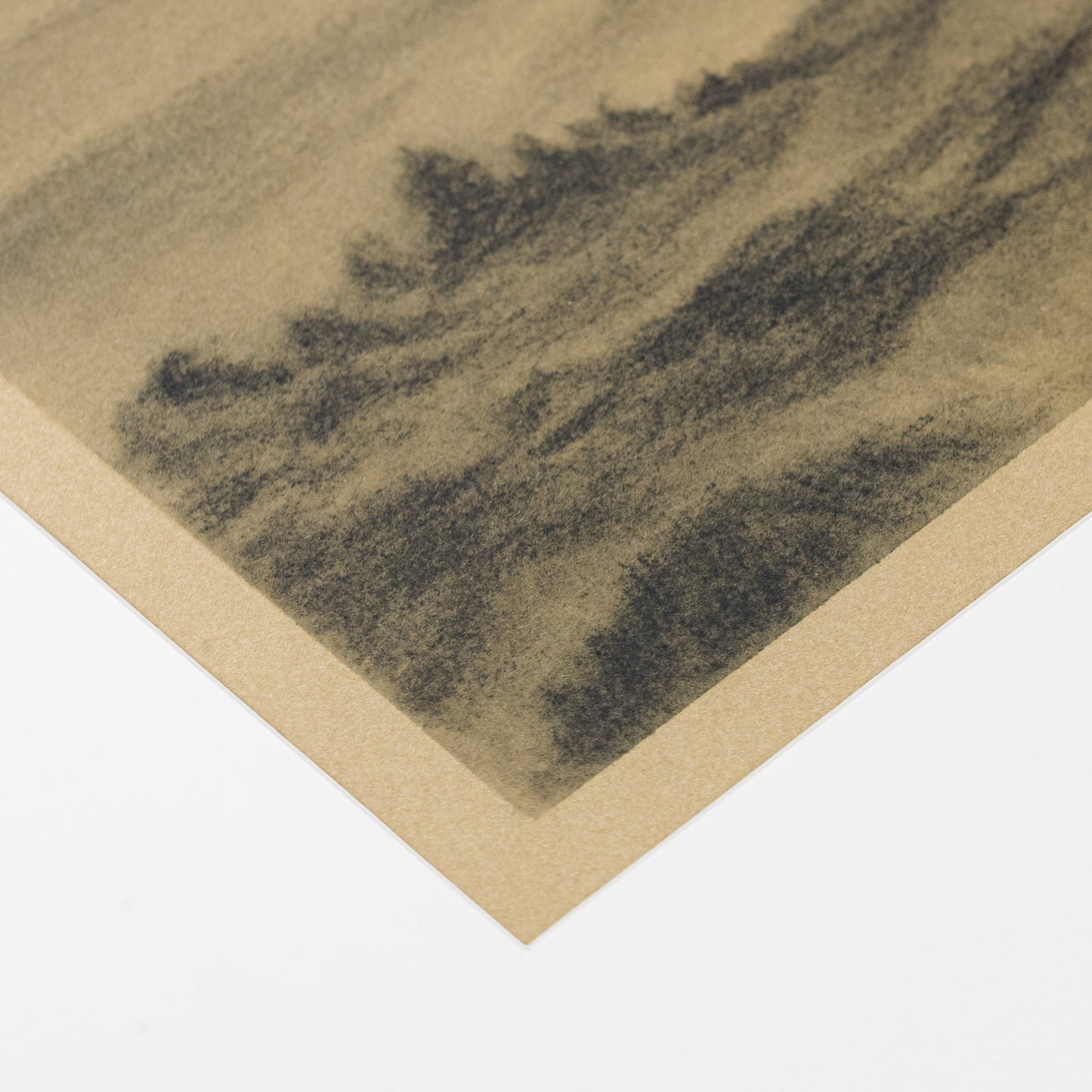 Attraverso gli alberi IV di Tenaya Wickstrand, 19 x 19, cornice Espresso