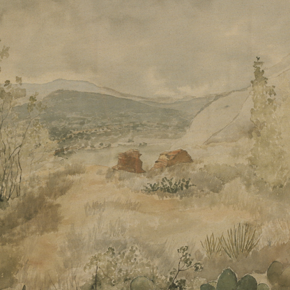 Fluire in una terra arida di Aileen Fitzgerald