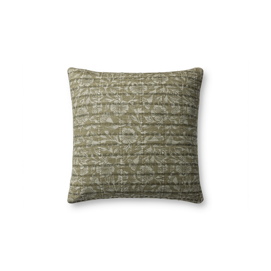 Cuscino Stoffer - Verde / Grigio