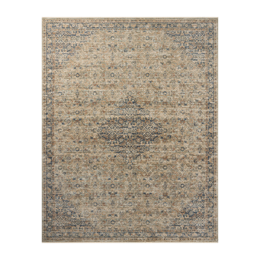 Heritage - Tappeto salvia/blu navy