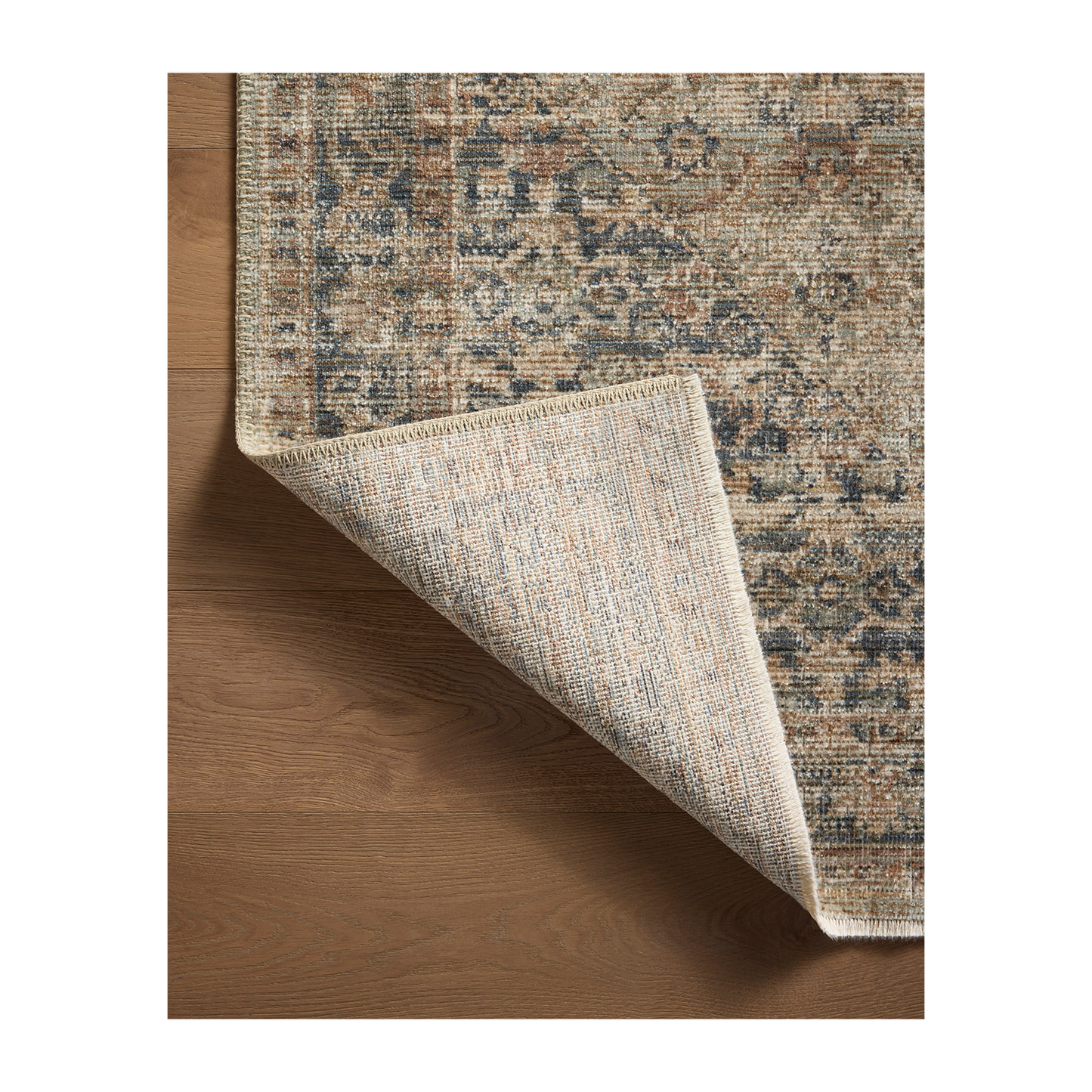 Heritage - Tappeto salvia/blu navy