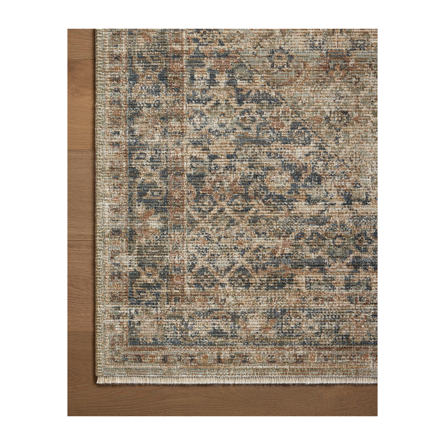 Heritage - Tappeto salvia/blu navy