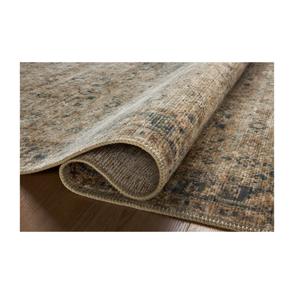 Heritage - Tappeto salvia/blu navy