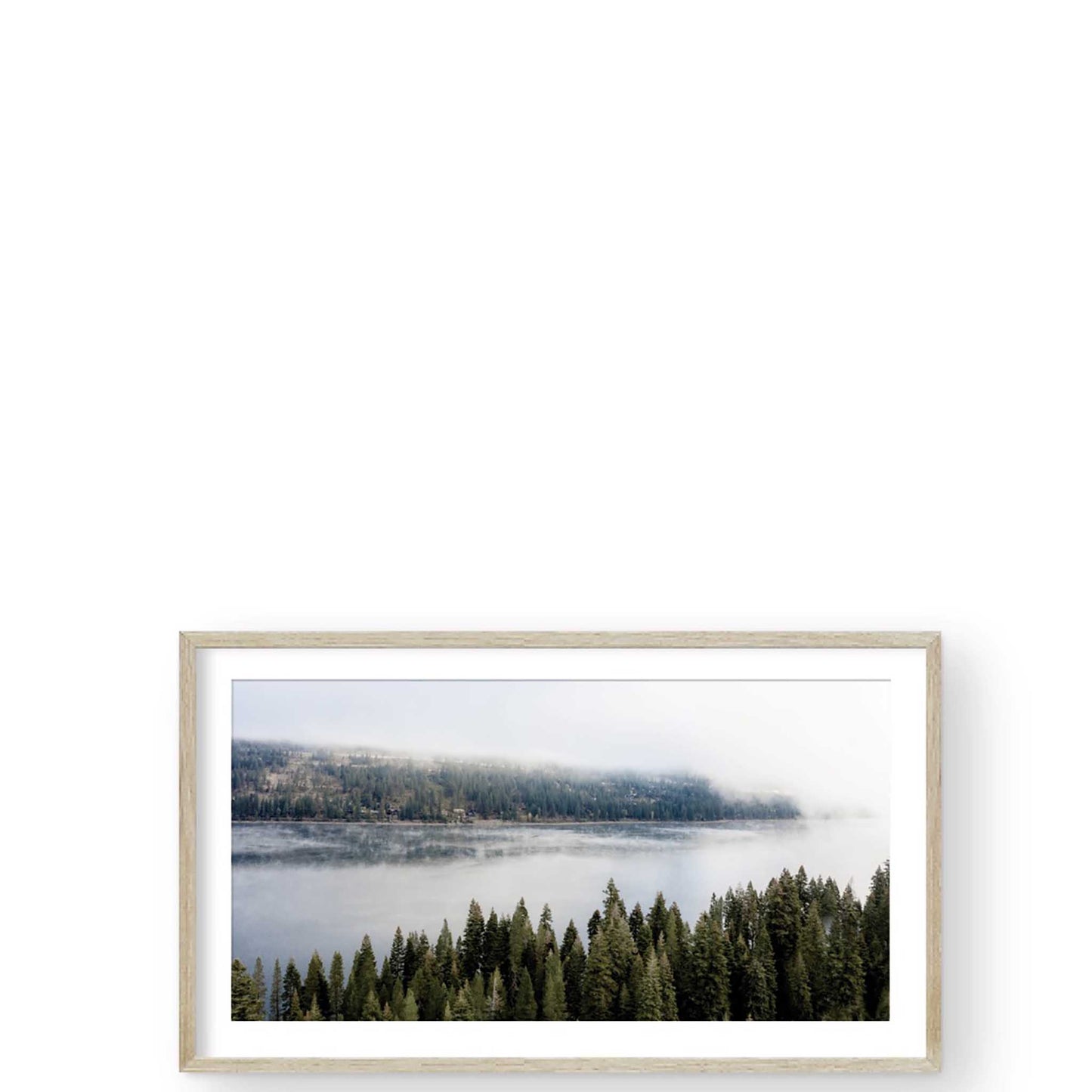 Nebbia mattutina sul lago Tahoe di Carly Tabak