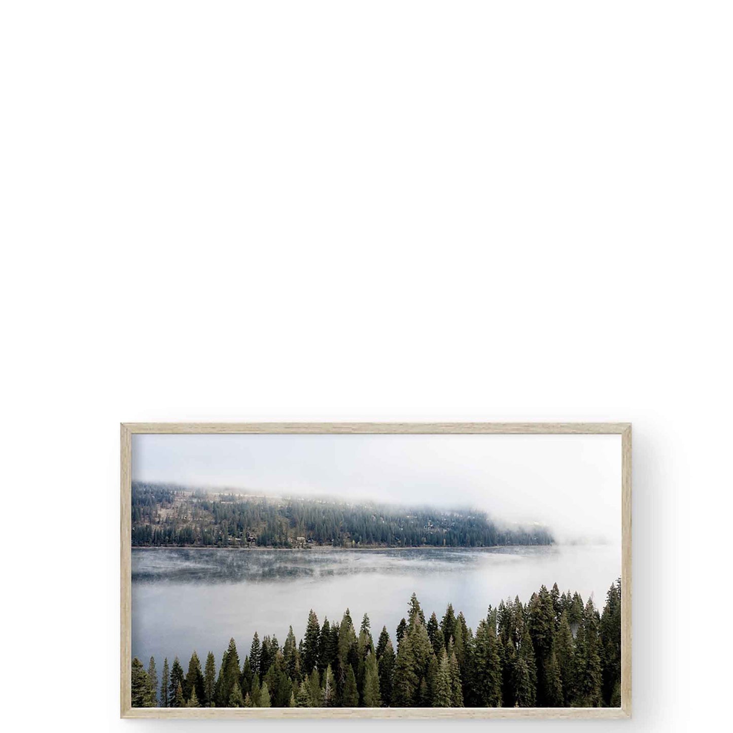 Nebbia mattutina sul lago Tahoe di Carly Tabak
