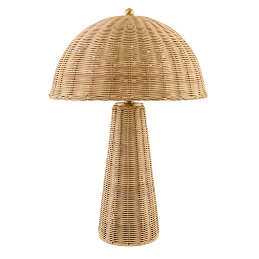 Lampada da tavolo in terracotta Ione