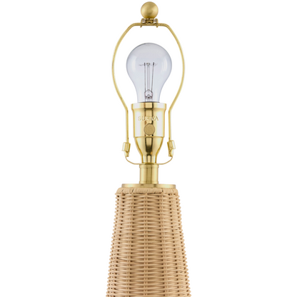 Lampada da tavolo in terracotta Ione