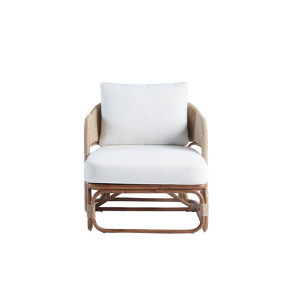 Poltrona Glen Ellen in tessuto Pure Salt x Woven