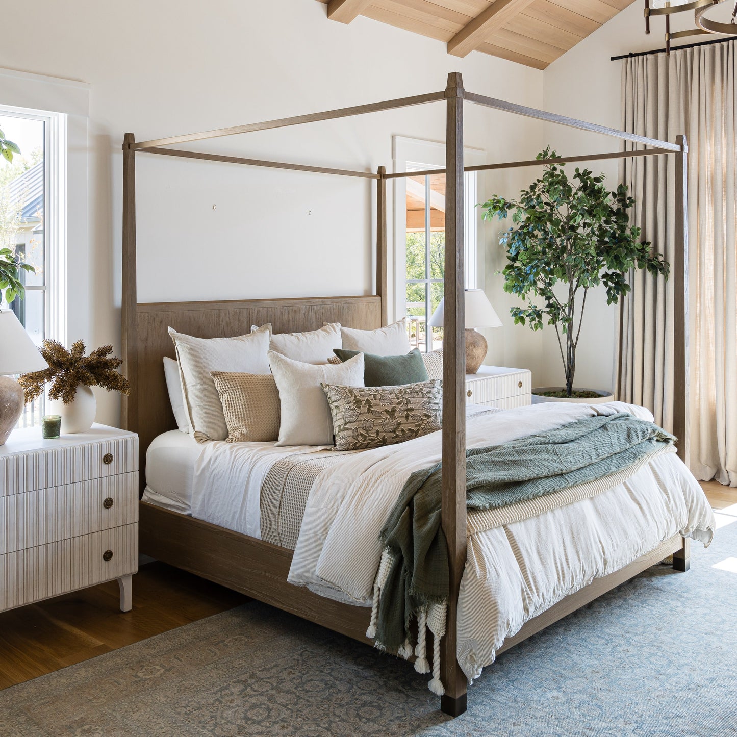 Collezione di coperte Zuma di Pom Pom at Home, naturale