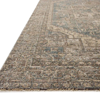 Tappeto Perla, corteccia blu