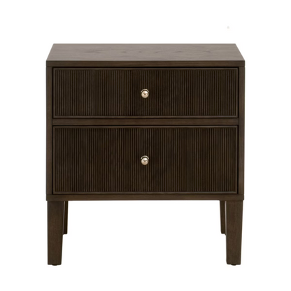 Comodino Rowan a 2 cassetti