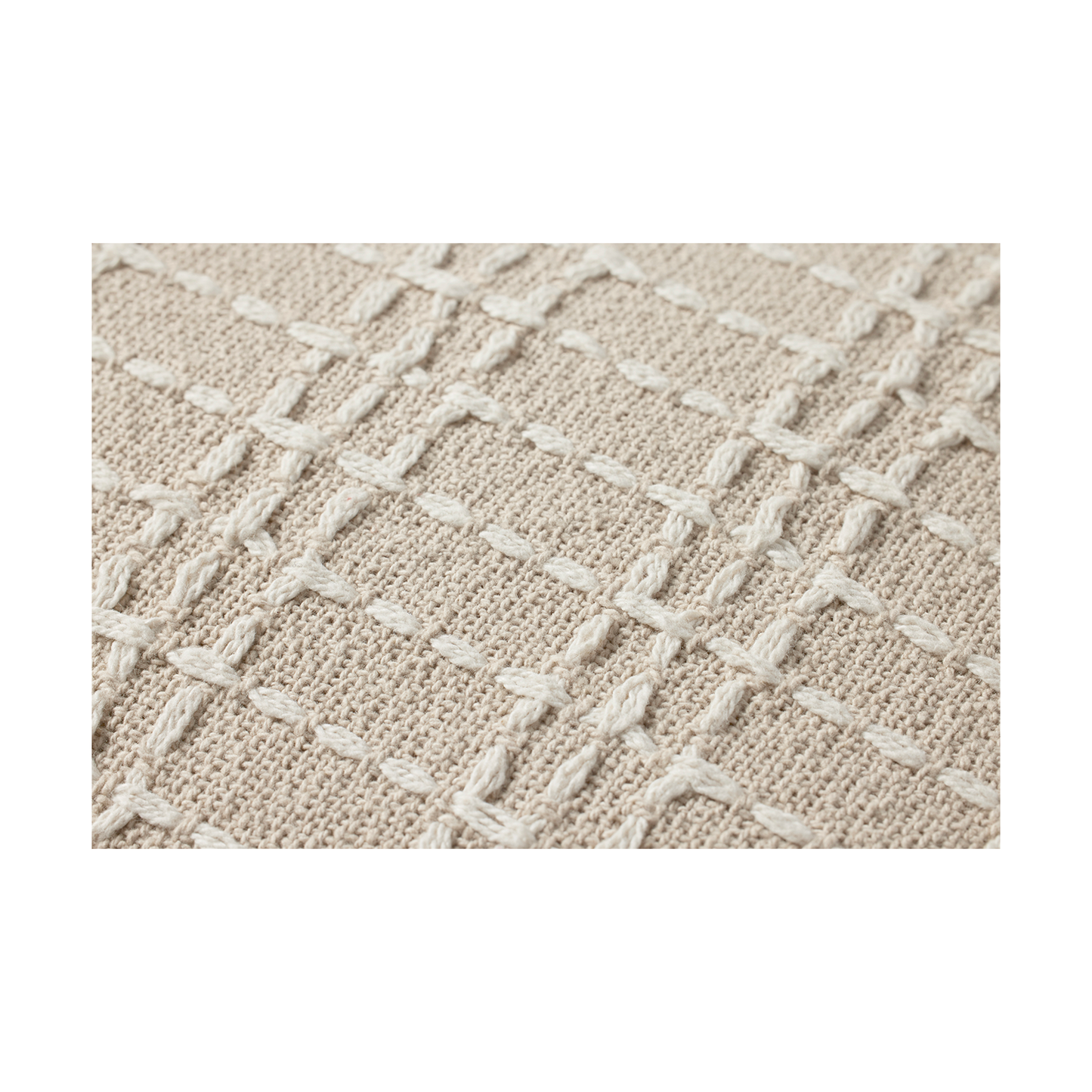 Cuscino Stoffer - Beige / Avorio