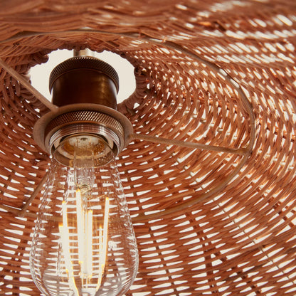 Ciondolo in rattan Jasim