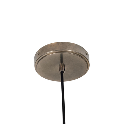 Lampada a sospensione Rider Vintage in ottone