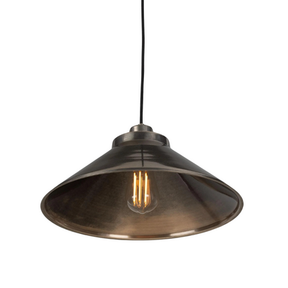 Lampada a sospensione Rider Vintage in ottone