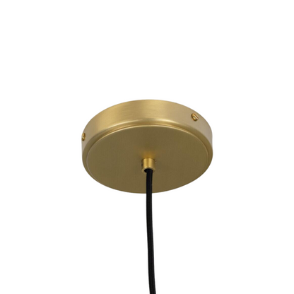 Lampada a sospensione Rider Vintage in ottone