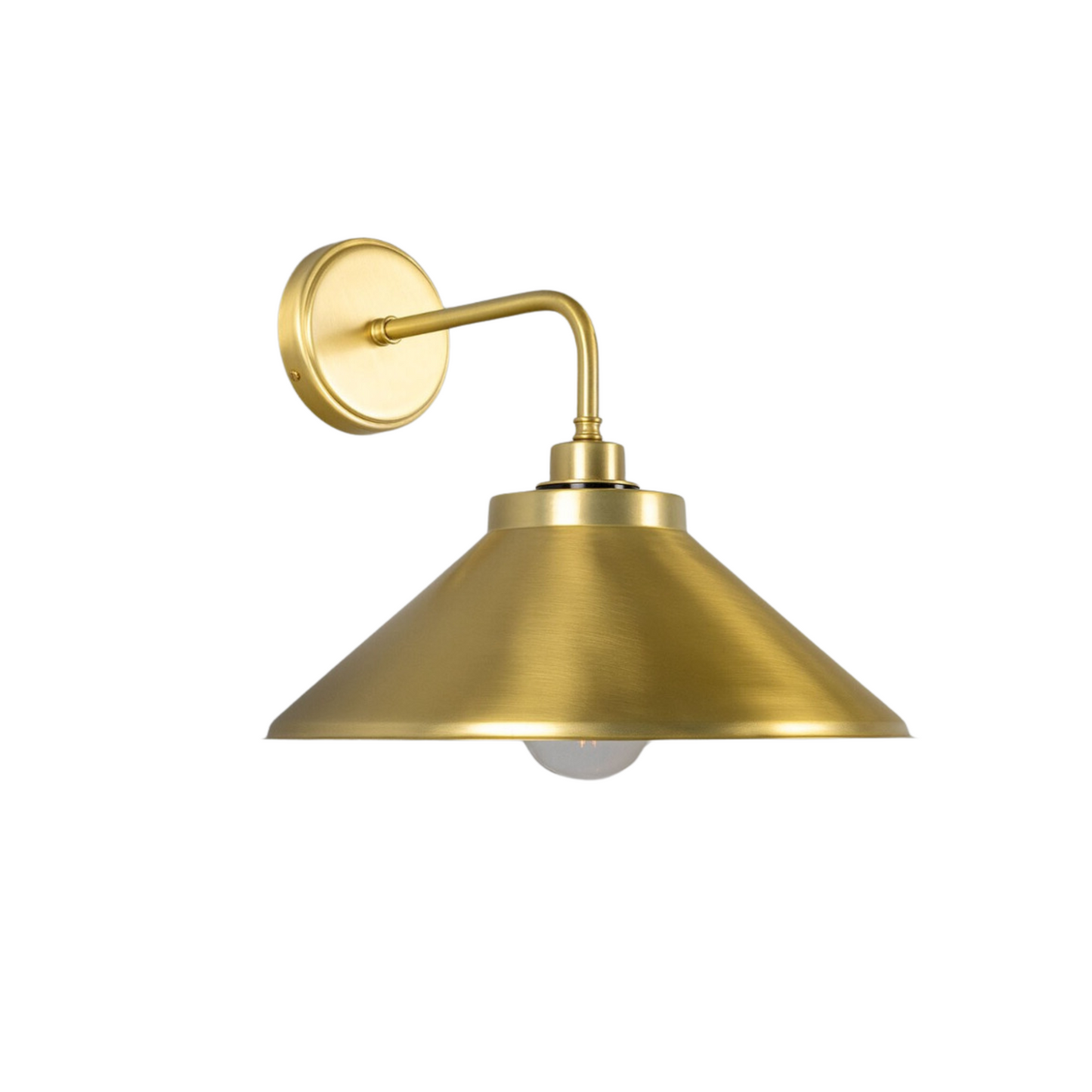 Applique da parete in ottone Harman
